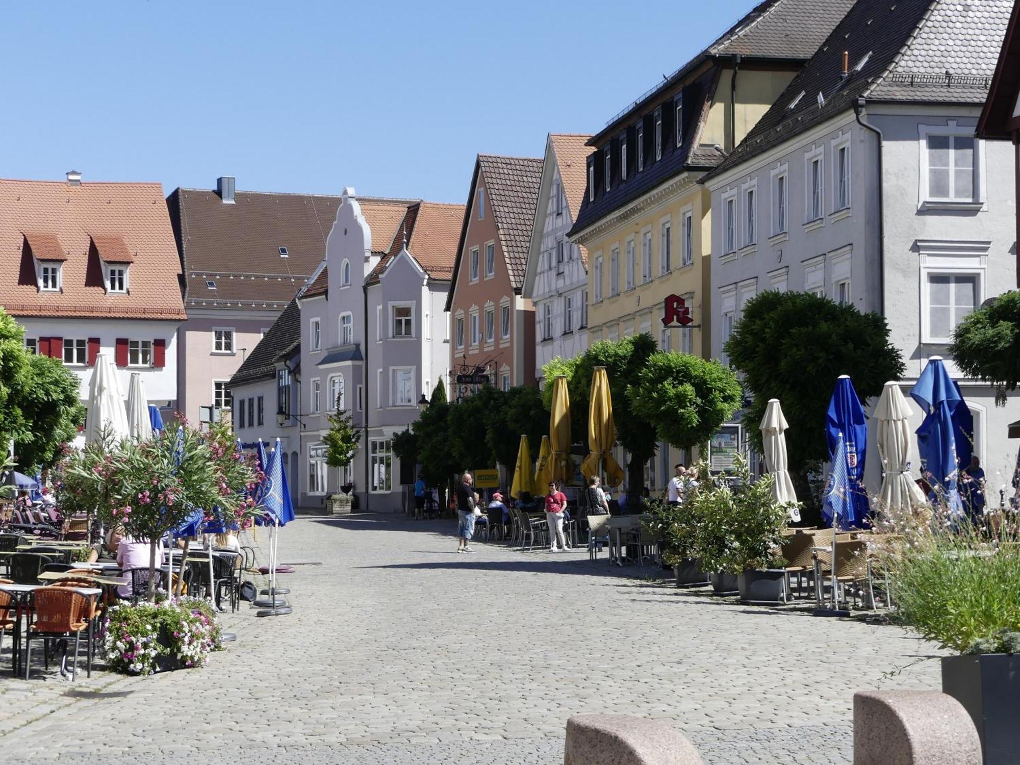 Hotel Hirsch Guenzburg Luaran gambar
